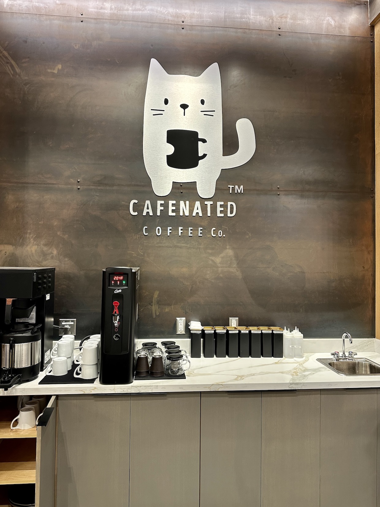 Cafenated Berkeley logo
