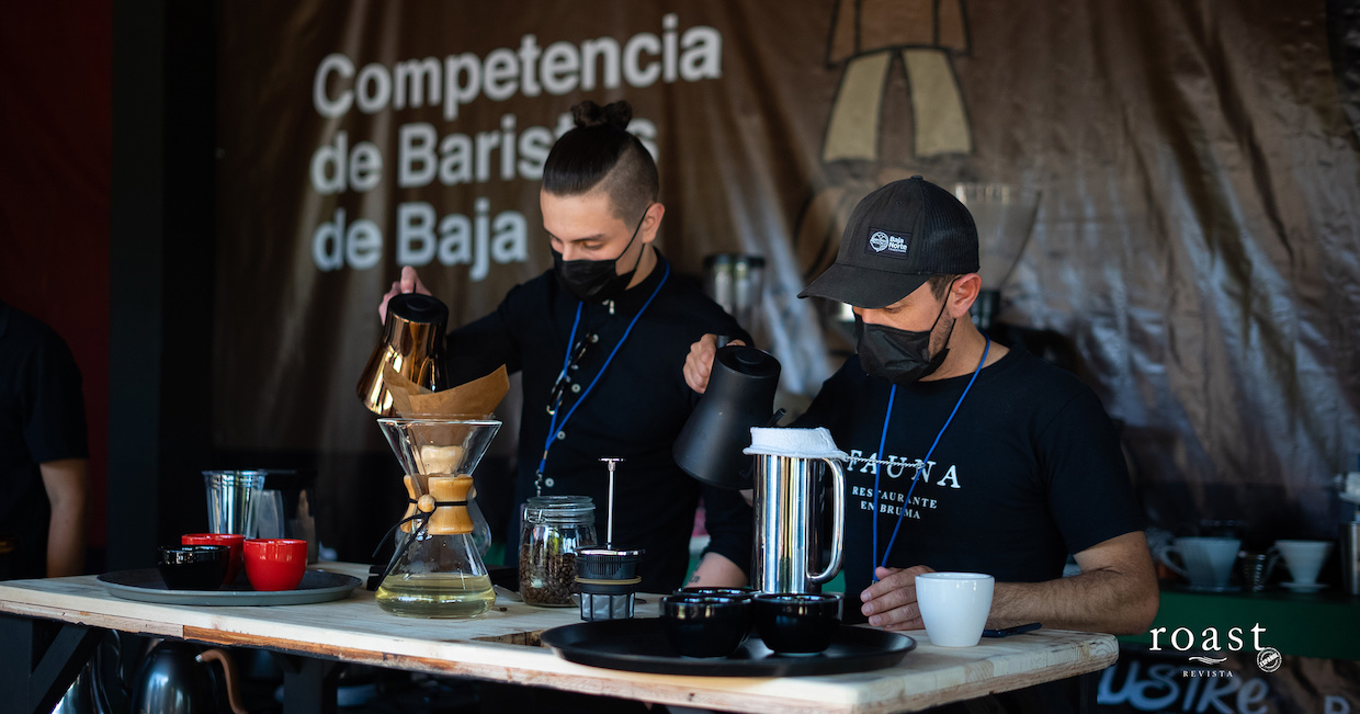 competencia de baristas en Baja 6